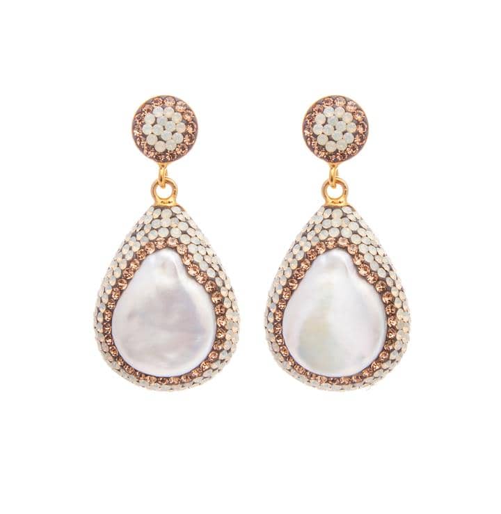 Soru Baroque Pearl drop earrings